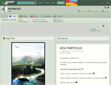 Tablet Screenshot of hiroinevol.deviantart.com