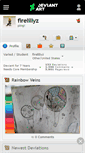 Mobile Screenshot of firelillyz.deviantart.com