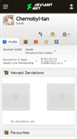 Mobile Screenshot of chernobyl-tan.deviantart.com