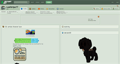 Desktop Screenshot of leafstripe77.deviantart.com