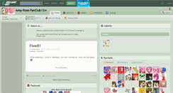 Desktop Screenshot of amy-rose-fanclub13.deviantart.com