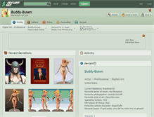 Tablet Screenshot of buddy-busen.deviantart.com