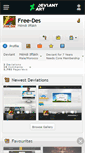 Mobile Screenshot of free-des.deviantart.com