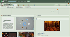 Desktop Screenshot of ezekielangelic.deviantart.com