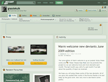 Tablet Screenshot of grassiekuik.deviantart.com