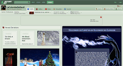 Desktop Screenshot of lacolombededeuil.deviantart.com
