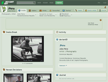 Tablet Screenshot of jpena.deviantart.com