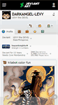 Mobile Screenshot of darkangel-levy.deviantart.com