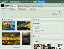Tablet Screenshot of amiyami.deviantart.com