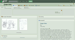 Desktop Screenshot of dragon-skies.deviantart.com