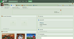 Desktop Screenshot of phelous.deviantart.com