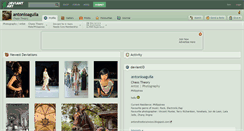 Desktop Screenshot of antonioaguila.deviantart.com