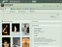Tablet Screenshot of antonioaguila.deviantart.com