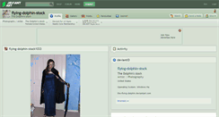 Desktop Screenshot of flying-dolphin-stock.deviantart.com