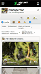 Mobile Screenshot of marioperron.deviantart.com
