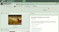 Desktop Screenshot of labradorpup2001.deviantart.com