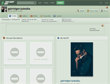 Tablet Screenshot of gabrielgarciadealba.deviantart.com