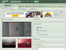 Tablet Screenshot of abiel-upt.deviantart.com