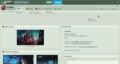 Desktop Screenshot of andead.deviantart.com