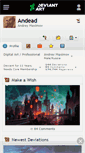 Mobile Screenshot of andead.deviantart.com