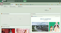 Desktop Screenshot of demonicdrama.deviantart.com