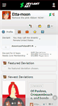 Mobile Screenshot of etta-moon.deviantart.com