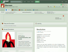 Tablet Screenshot of etta-moon.deviantart.com