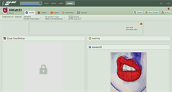 Desktop Screenshot of kitkatt23.deviantart.com