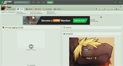 Desktop Screenshot of fleki.deviantart.com