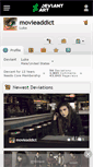 Mobile Screenshot of movieaddict.deviantart.com
