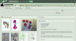 Desktop Screenshot of comicbookhigh.deviantart.com