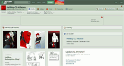 Desktop Screenshot of hellboy-oc-alliance.deviantart.com