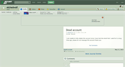 Desktop Screenshot of etchedwolf.deviantart.com