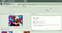 Desktop Screenshot of majorepicness.deviantart.com