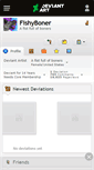 Mobile Screenshot of fishyboner.deviantart.com