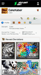 Mobile Screenshot of cakekaiser.deviantart.com