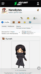 Mobile Screenshot of nanobytes.deviantart.com