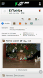 Mobile Screenshot of elftoshiba.deviantart.com