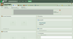 Desktop Screenshot of happydogplz.deviantart.com