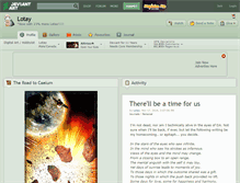 Tablet Screenshot of lotay.deviantart.com