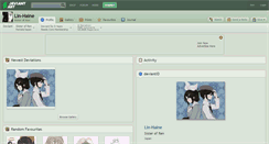 Desktop Screenshot of lin-haine.deviantart.com