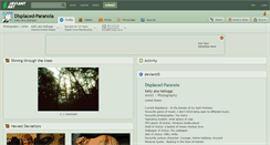 Desktop Screenshot of displaced-paranoia.deviantart.com