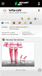 Mobile Screenshot of lolita-cafe.deviantart.com