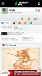 Mobile Screenshot of hndz.deviantart.com