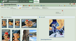 Desktop Screenshot of moondragoneismond.deviantart.com
