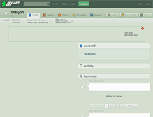 Tablet Screenshot of istasyon.deviantart.com