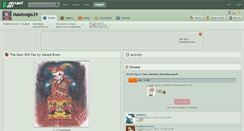 Desktop Screenshot of malebolgia29.deviantart.com