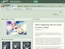 Tablet Screenshot of gebgeb.deviantart.com