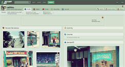 Desktop Screenshot of catihho.deviantart.com