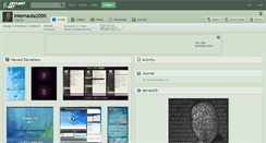 Desktop Screenshot of internauta2000.deviantart.com
